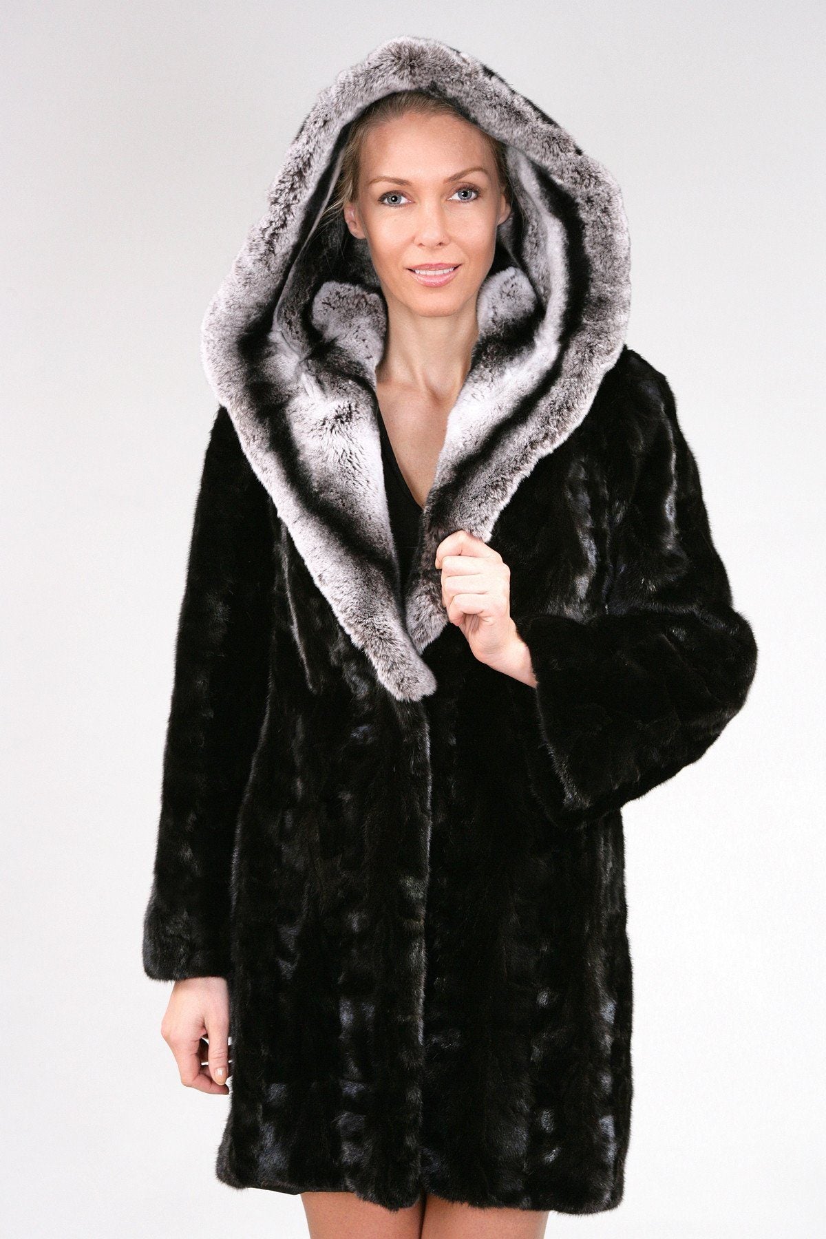 Rabbit deals mink coat