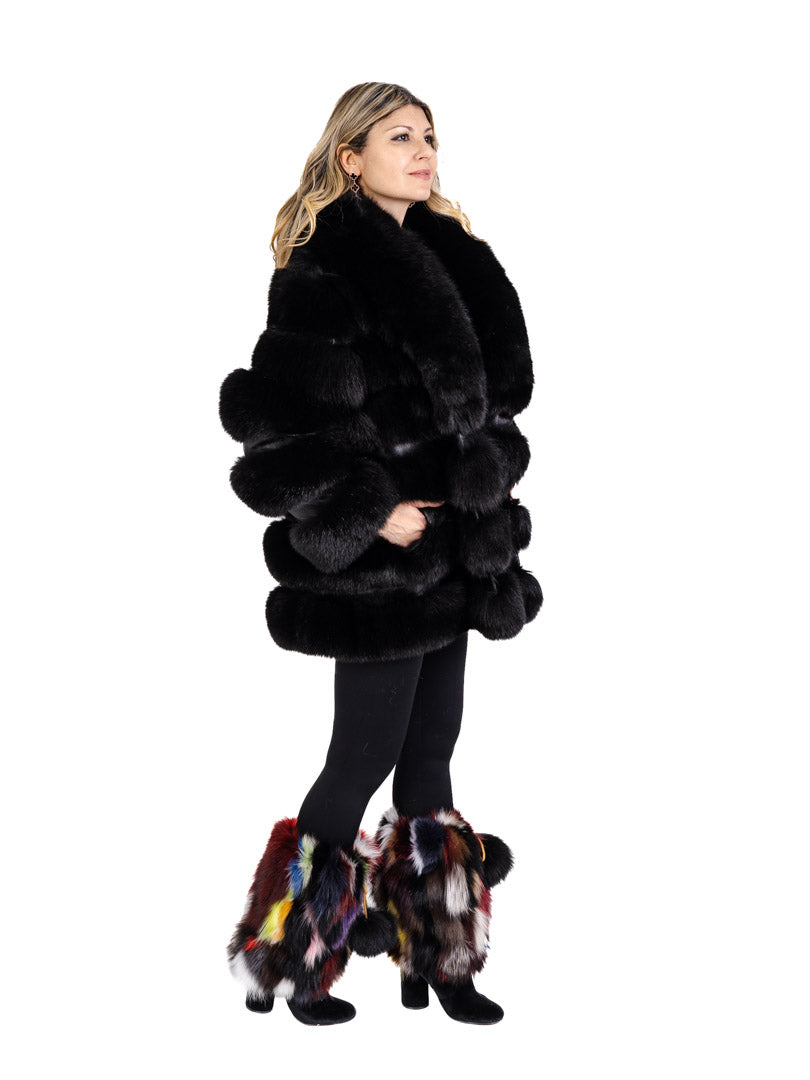 Puffer Fox Fur Jacket BY ORDER ONLY